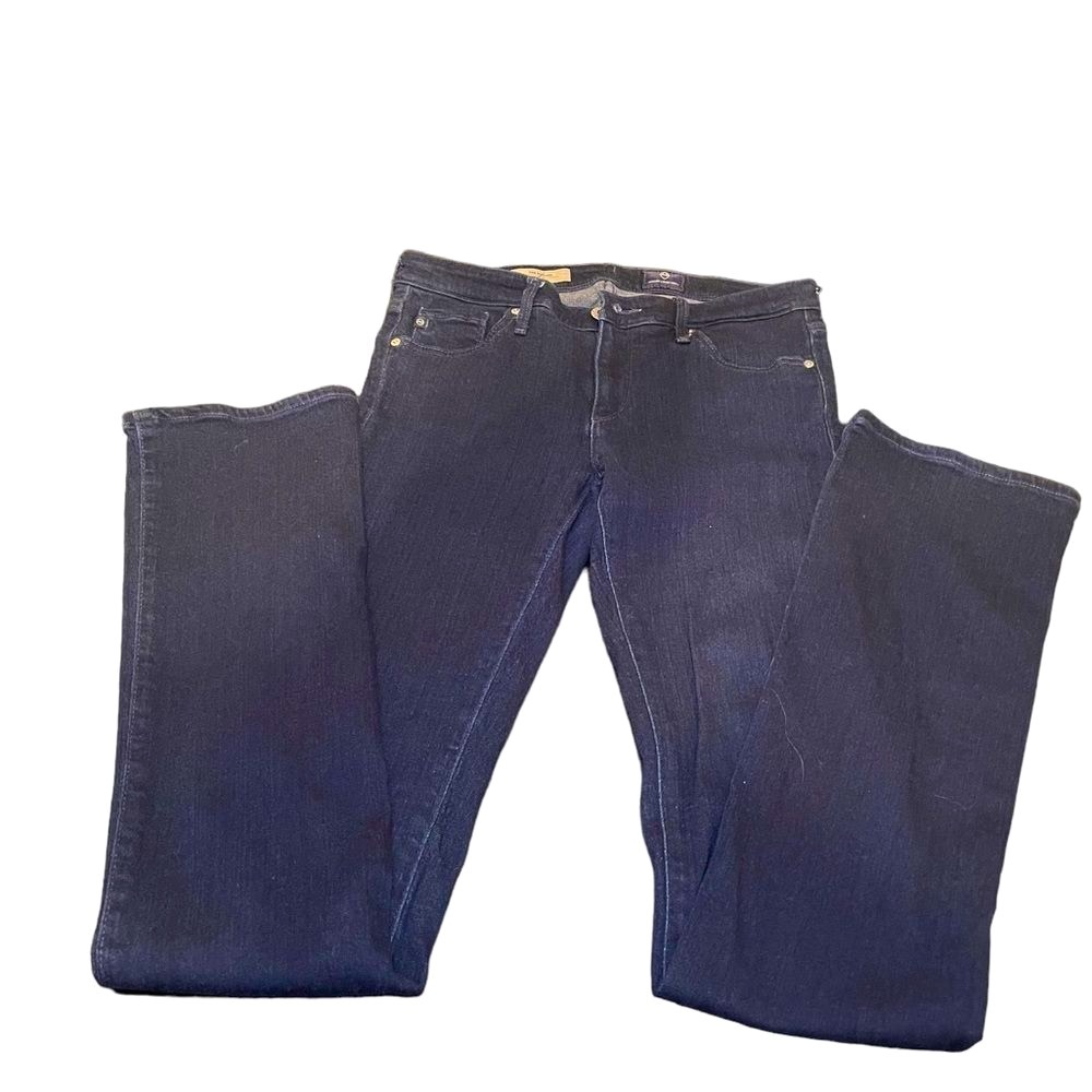 AG Adriano Goldschmied Women's Dark Blue Bootcut Jeans
